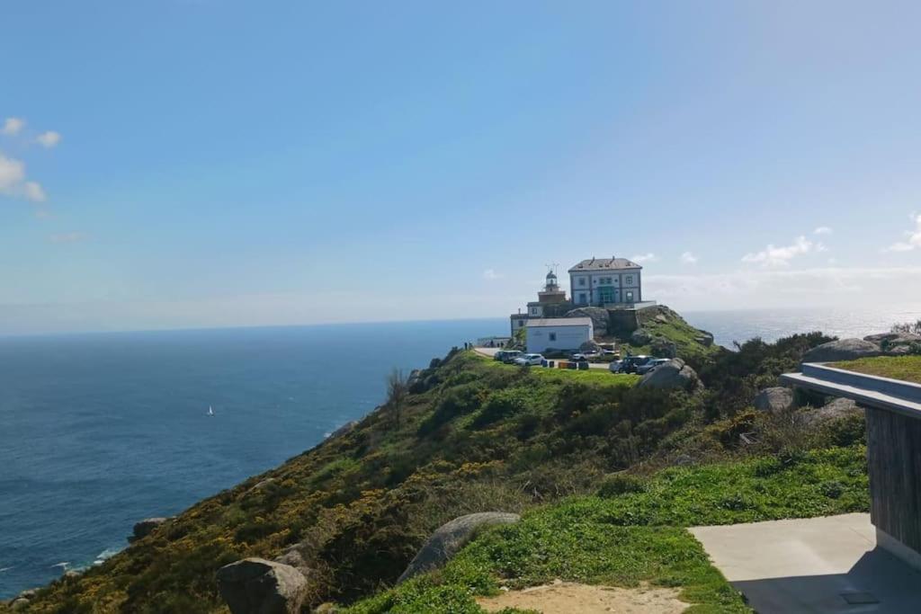 فيلا Casa Maria Con Jardin, Aparcamiento Y Vistas Al Mar فينيستيري المظهر الخارجي الصورة